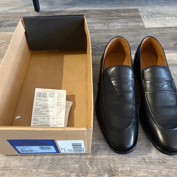 Allen Edmonds Black Leather Loafers